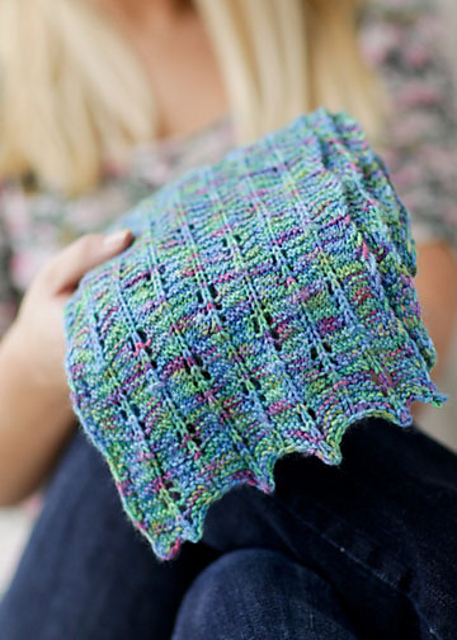 Skipping Stones Lace Scarf