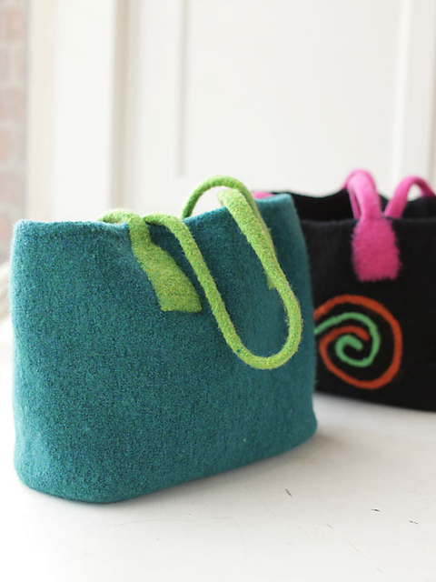 My First Felted Tote