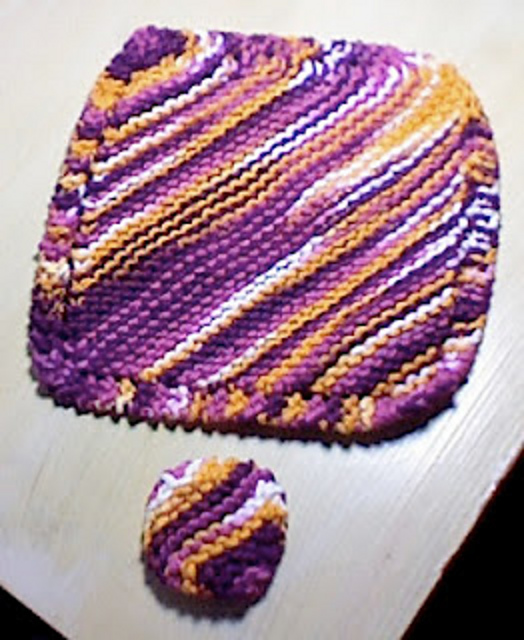 Diagonal Washcloth Makeup Remover Pads