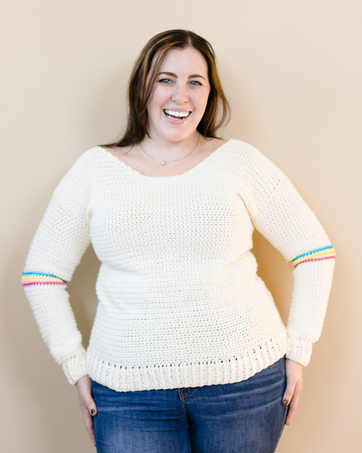 Happy Stripes Pullover