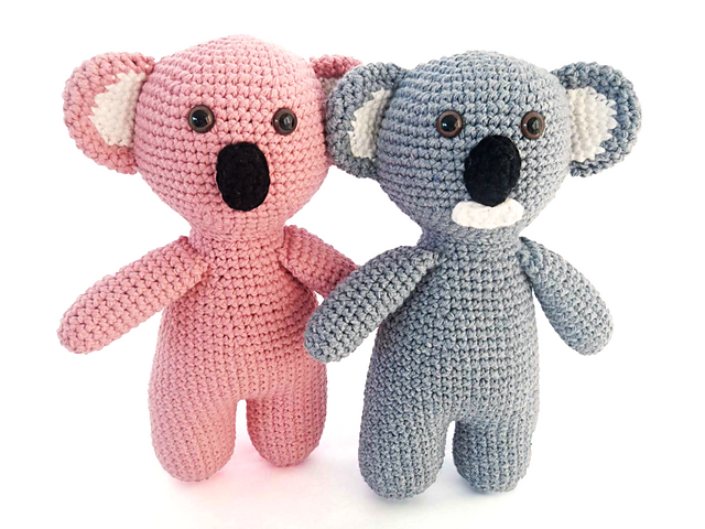 Amigurumi Koala: Jake and Nell the Koalas