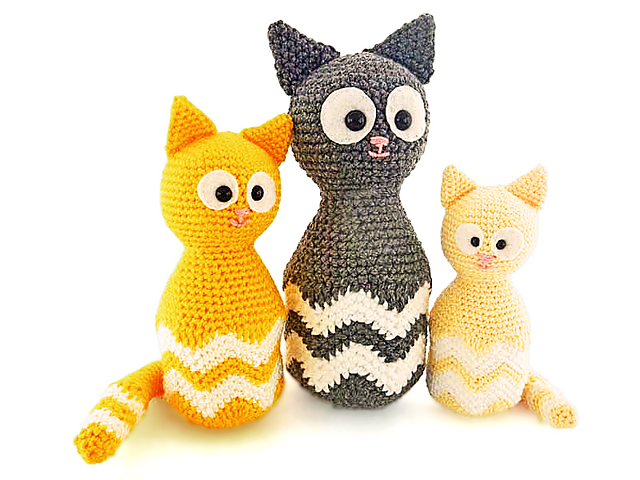 Oliver the Chevron Kitty