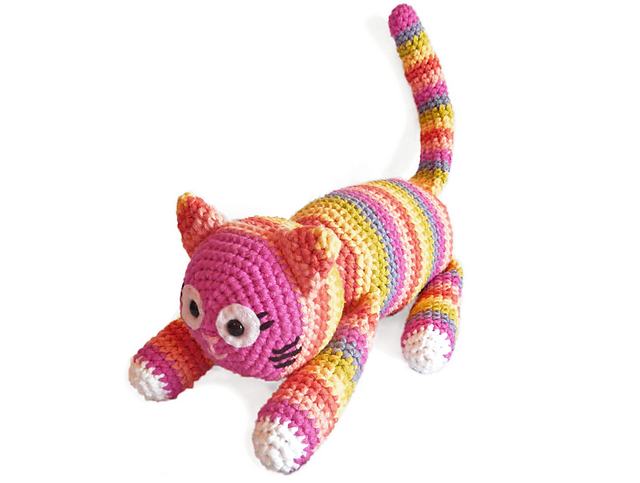 Amigurumi Eloise the Striped Cat