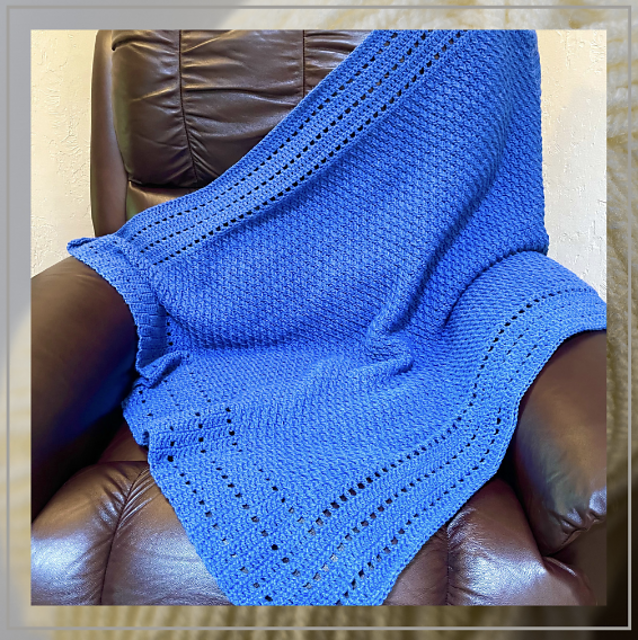 Alpine Stitch Blanket