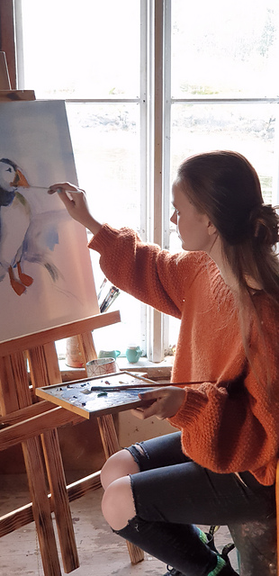 Puffin sweater