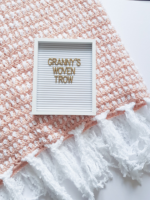 Granny's Woven Throw