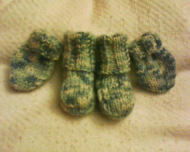 Bootees and Mittens