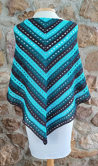 Making Tracks Shawl