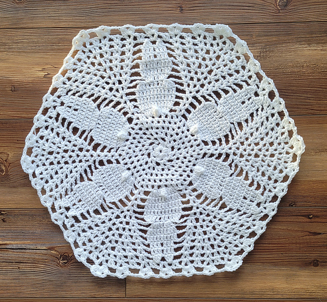 Easter Bunny Doily