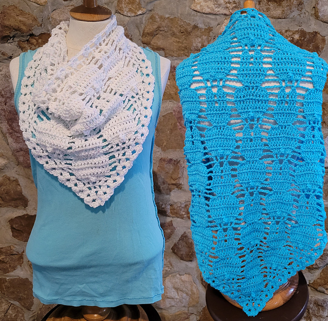 Bunny Bottoms Cowl or Shawl