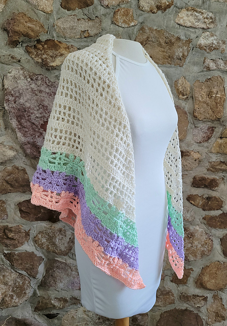 Band of Butterflies Shawl