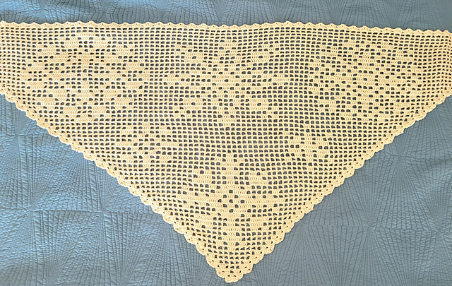 Snowflake Filet Shawl