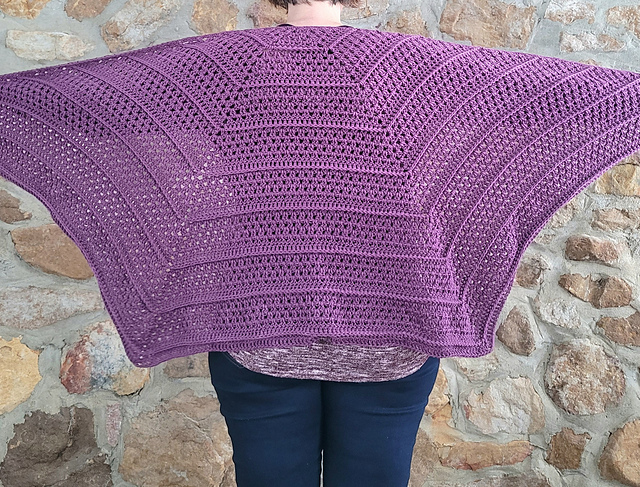 Ridge Lines Shawl
