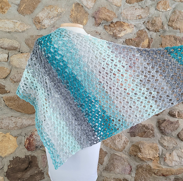 Eye See It Too Shawl