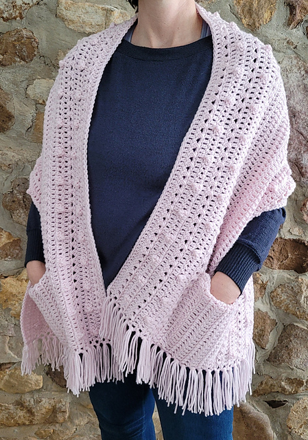 Lots of Love Pocket Shawl