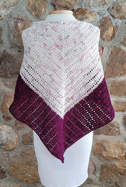 Polar Opposites Shawl