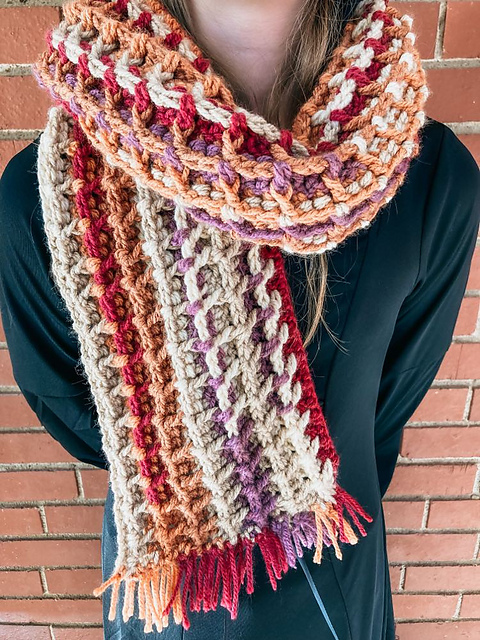 Waffle Scarf