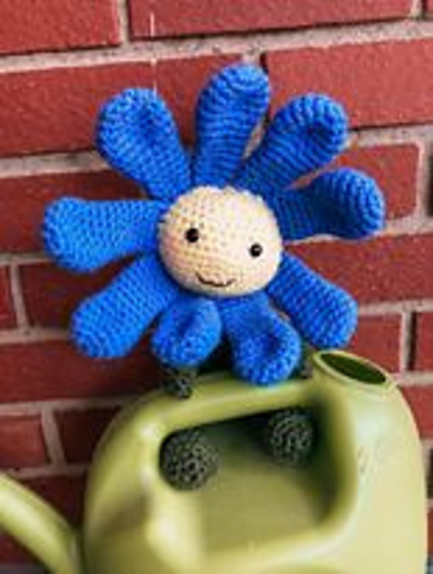 Blue Daisy Stuffie