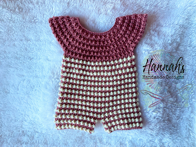 Pearlette Newborn Romper