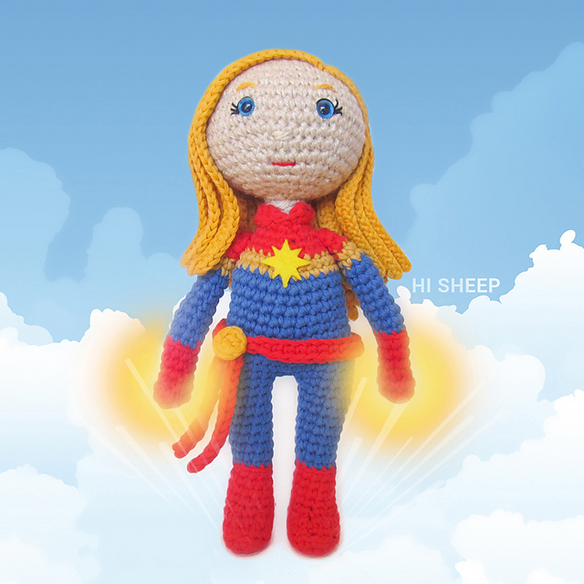 Captain Marvel - Comic/Movie Belts
