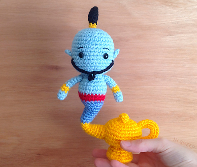 Ravelry: Lamp Genie - Aladdin pattern by Milagros Sierra