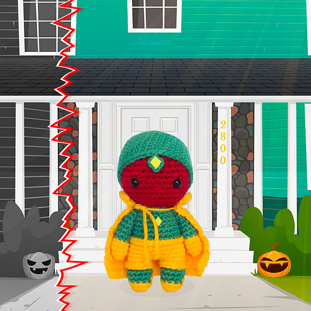 Vision Halloween Costume