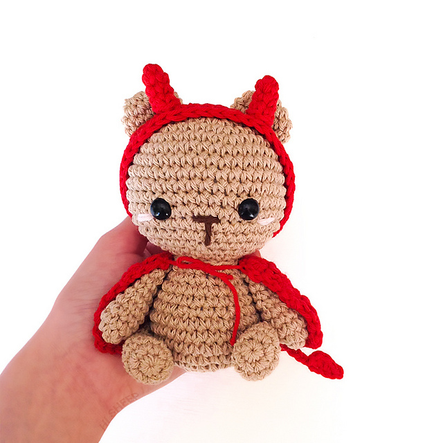 Didi the Bear Devil costume
