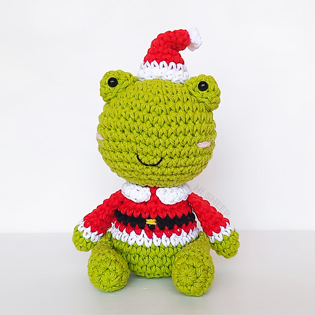 Merry the Christmas Frog