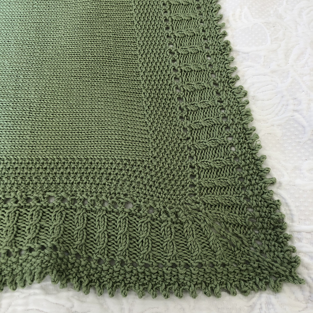 Ravelry HilaryWithOneL's Sleeping Beauty Baby Blanket