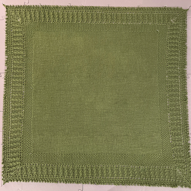 Ravelry HilaryWithOneL's Sleeping Beauty Baby Blanket 2