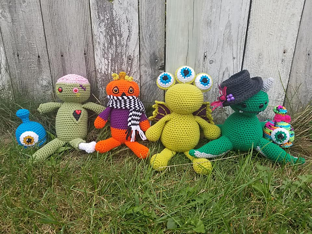 Monster Mash-Up Amigurumi