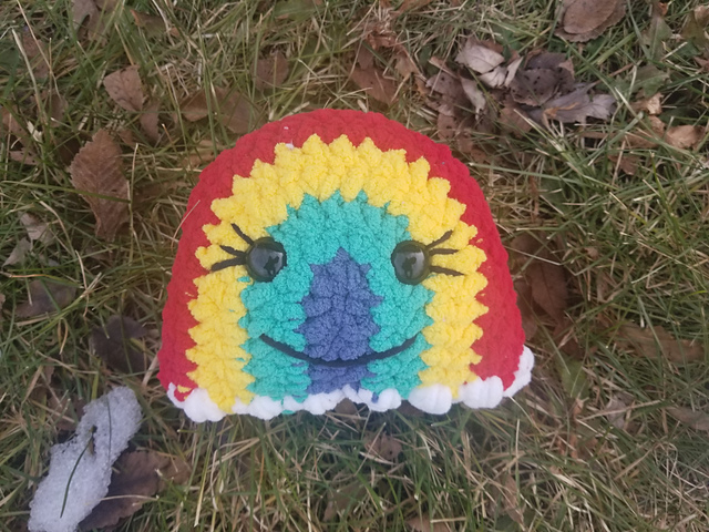 Rainbow Plushie