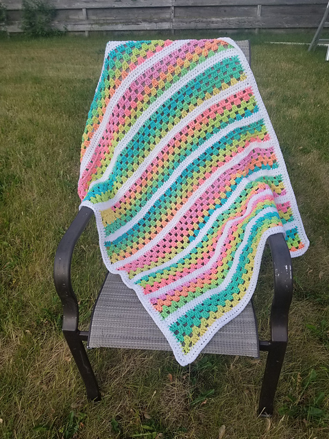 Retro Stripe Blanket