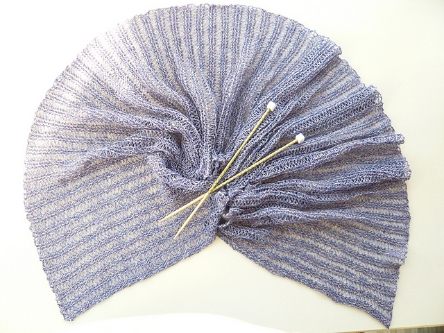 Lazy-summer-day shawl