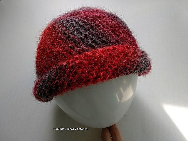 Gorro sesgado