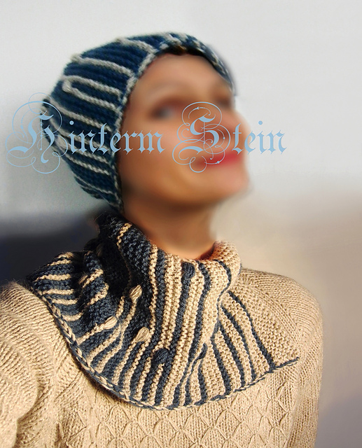 Set - Color Flow  (Hat & Cowl)