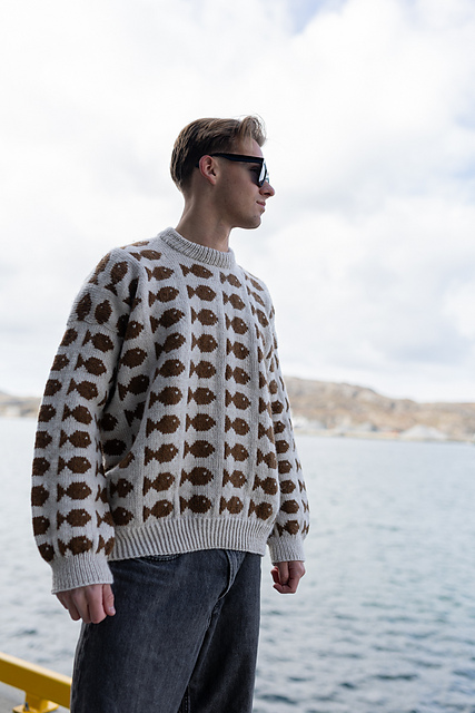 Fishy sweater men