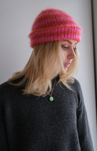 Metro Mohair beanie