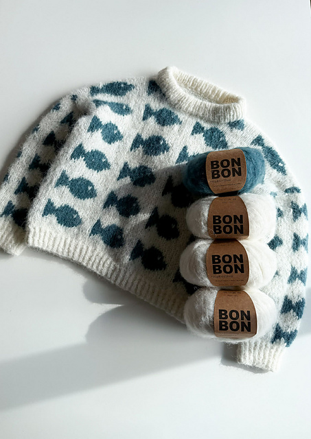 Fishy sweater kids BonBon