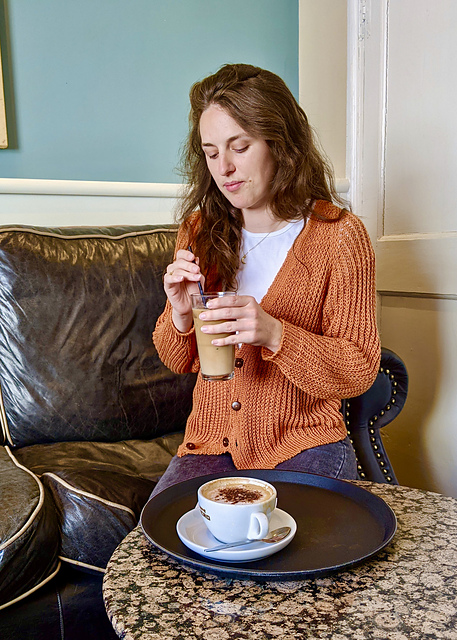 Coffee Shop Cardigan