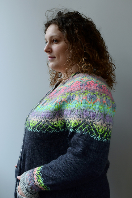 Foxthoughts V neck Cardigan