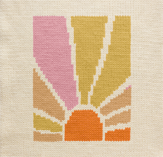 Bauhaus Abstract Sun Chart