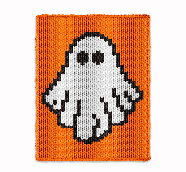 Halloween Ghost Chunky Blanket