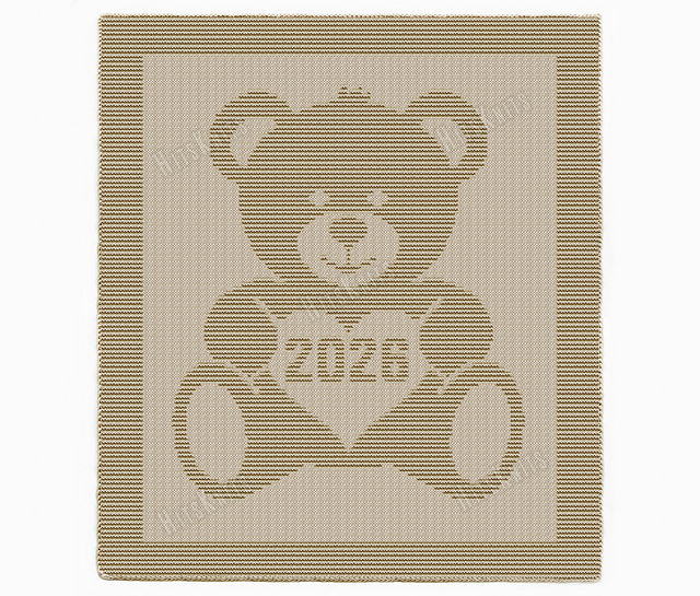 Teddy 2026 Knit Baby Blanket