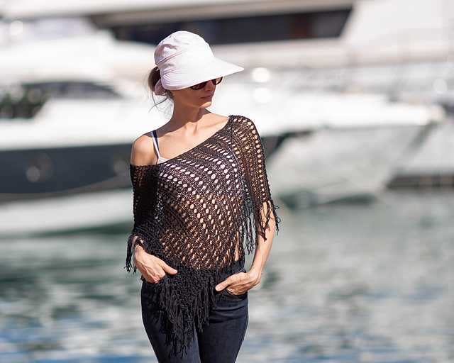 Knitted Poncho