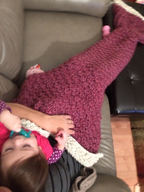 Mermaid Tail Blanket