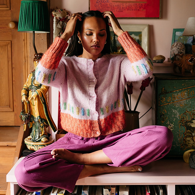 walenode ニット ATON AURALEE YOKE COMOLI Ravelry: Kiln pattern by Vicky Aquilino