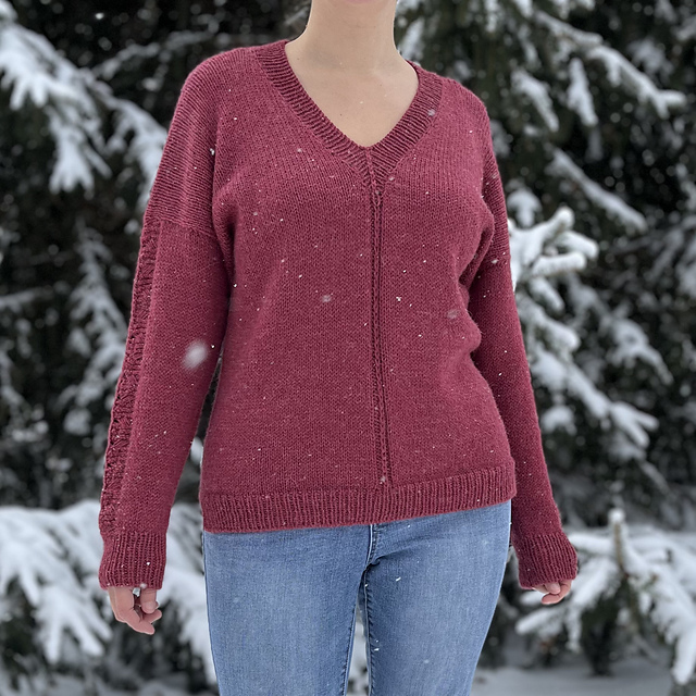 Autumn Berry Sweater