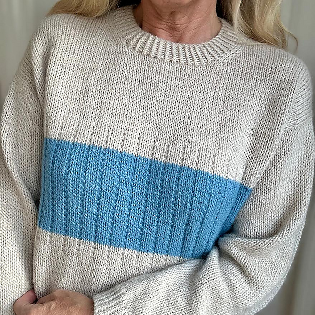 Ravelry Meadow Sunset Sweater pattern by JoJo Knitwear