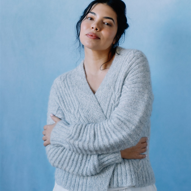 Cloudbusting Cabled Cardigan